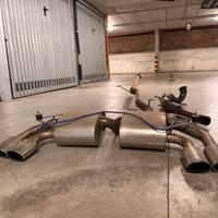 Audi S3 8V Scarico con valvole downpipe  100 celle