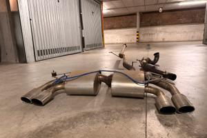 Audi S3 8V Scarico con valvole downpipe  100 celle