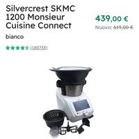 Robot da cucina SILVERCREST SKMC 1200 Monsieur C.
