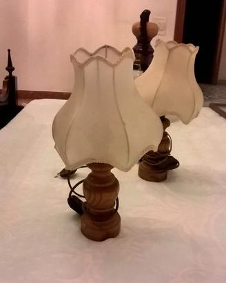 Coppia di abat-jour vintage