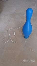 Lampada Birillo Bowling colore blu