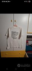 T shirt bianca 100% cotone