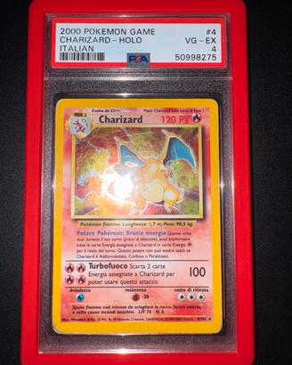 charizard set base psa 4