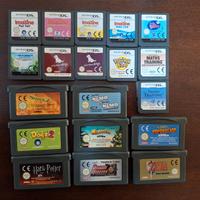 11 giochi ds + 8 game boy