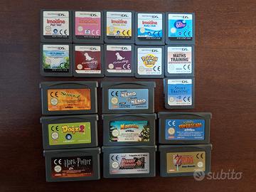 11 giochi ds + 8 game boy