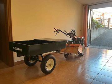 CARRETTINO PER MOTOCOLTIVATORE GOLDONI ORIGINALE