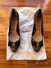Scarpe Décolleté Salvatore Ferragamo Fiocco - 39