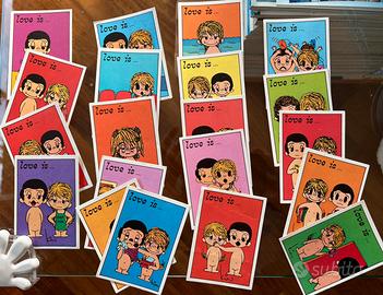 Lotto 20 Figurine Panini 1977: l’amore è