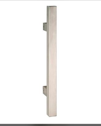 maniglione per porta in acciaio inox 80 cm