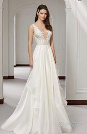 Abito da sposa + mantella, Atelier Emè, taglia 42