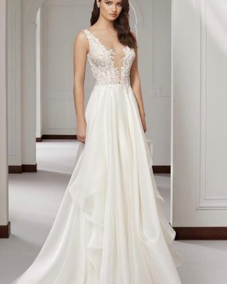 Abito da sposa + mantella, Atelier Emè, taglia 42