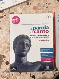 le parole e il canto libro letteratura greca 5