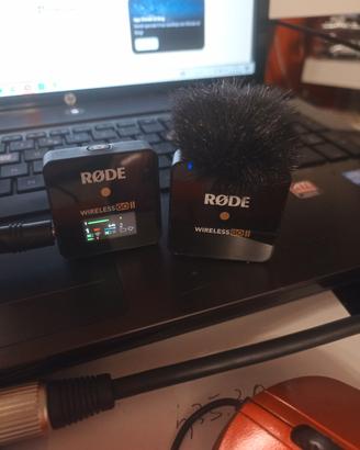 microfoni Rode wireless 