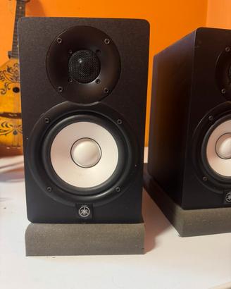 Coppia Monitor Studio Yamaha HS5 + Pad Isolanti