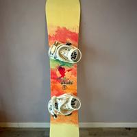 Tavola  da snowboard Drake + attacchi