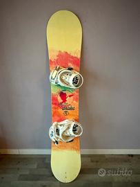 Tavola  da snowboard Drake + attacchi