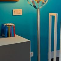 Lampada modernariato anni 70 da pavimento