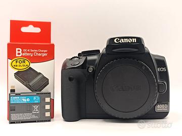 Canon EOS 400D fotocamera digitale reflex.