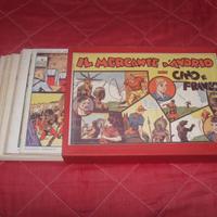 Lotto cino e franco n° 1/17 completa ristampe anas