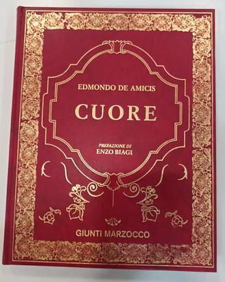 Libro CUORE Edmondo De Amicis Ed. Giunti Marzocco