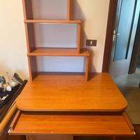 Scrivania e cassettiera