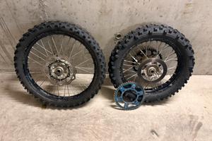 ruote complete ktm husqvarna