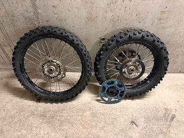 ruote complete ktm husqvarna