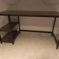 Scrivania Vasagle 140x60 h76