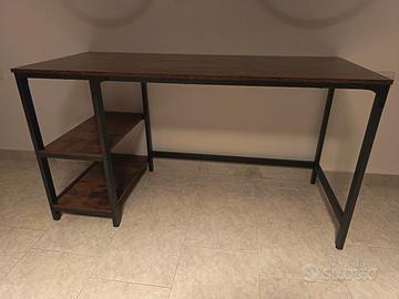 Scrivania Vasagle 140x60 h76