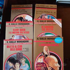Giallo Mondadori e Segretissimo 25 libri assortiti