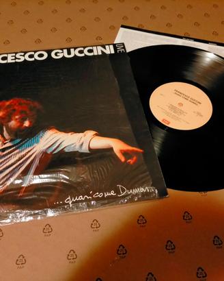 Vinile F Guccini -Quasi come Dumas