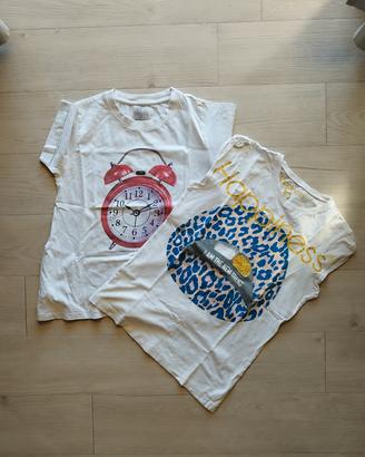 2 t shirt ragazza 