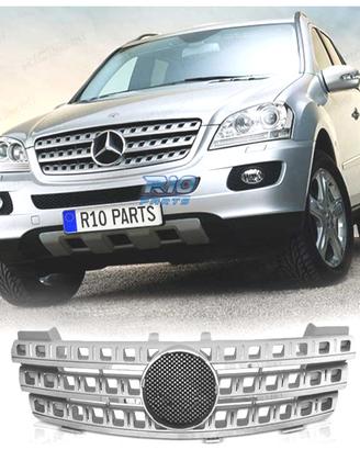 GRIGLIA MERCEDES ML W164 05-08 ARGENTO CROMATO