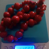 collana corallo rosso 