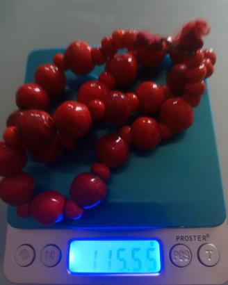 collana corallo rosso 