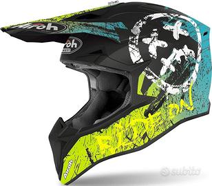 Casco cross airoh wraap smile 2.0