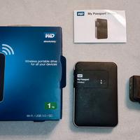 Hard disk portatile  WD My Passport WiFi 1tb