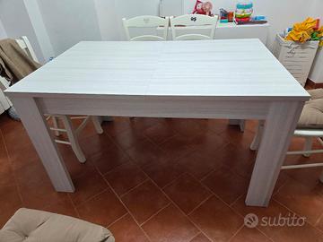 tavolo bianco legno eucalipto bianco cloud mondo c