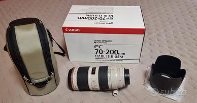 Obiettivo Canon 70-200 mm f2.8L IS II USM