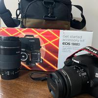 Canon EOS 1300D kit + obiettivo Canon  EF-S 55-250