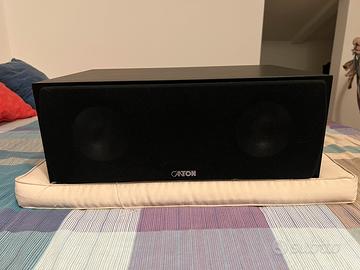 Centrale audio canton GLE 456 black
