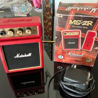 Marshall micro amp red con alimentatore