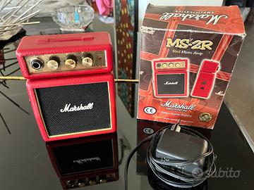 Marshall micro amp red con alimentatore