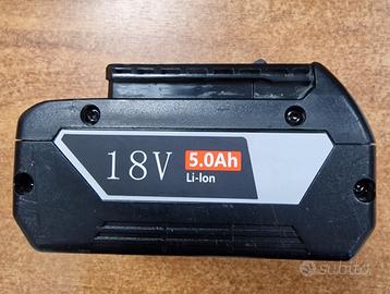 Battera bosch compatibile 18volt 5 Ah Li-ion