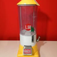 Distributore noccioline 50 Lire RESTAURATO 