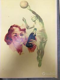 Poster pubblicitari coca cola anni 70