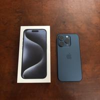 IPhone 15 Pro Titanio blu 256GB