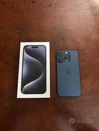IPhone 15 Pro Titanio blu 256GB