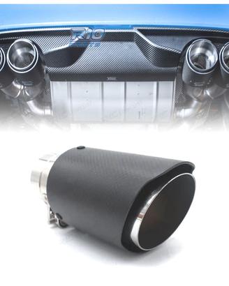 TERMINALE SCARICO UNIVERSALE IN CARBONIO TIPO AKRA