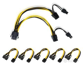 Ubit GPU PCIE 8Pin a Doppio 8Pin